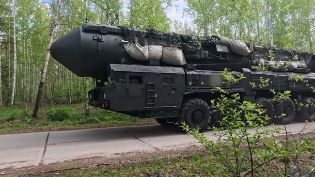 Учения ВС России по подготовке и применению ядерных сил