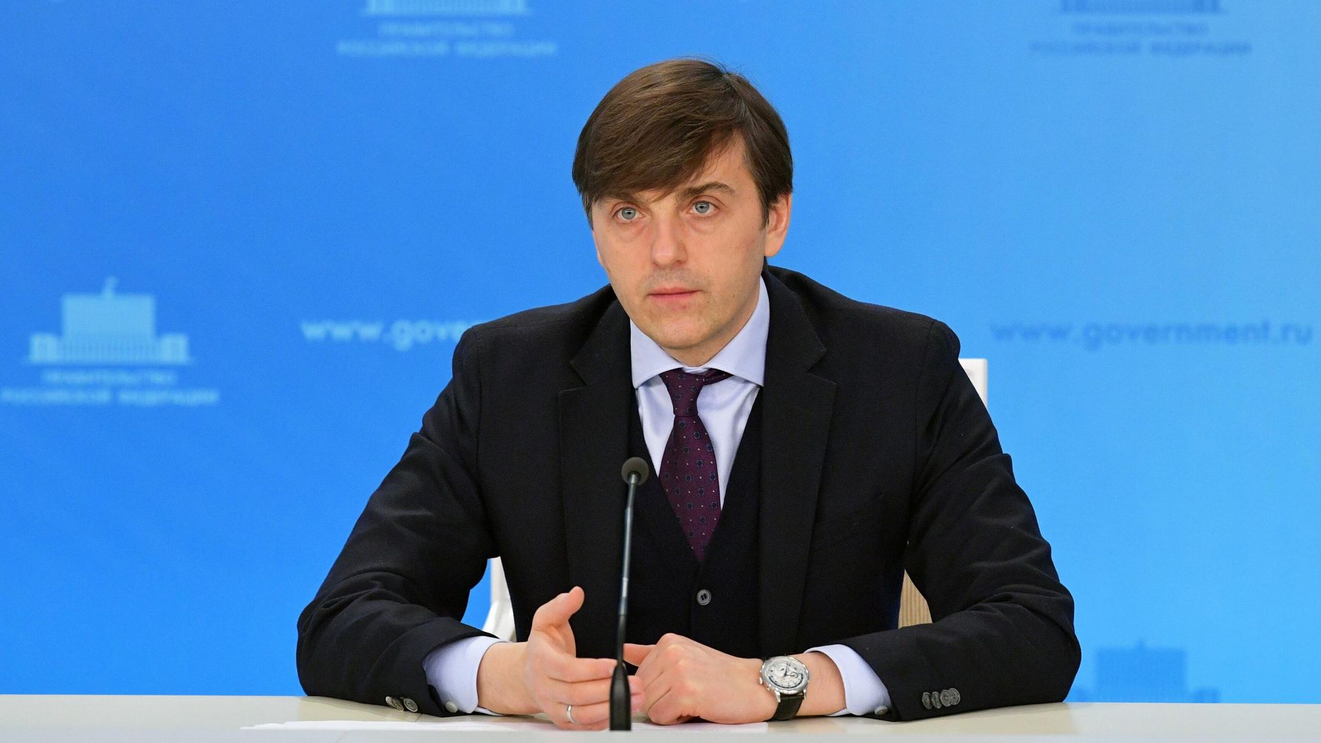 Министр просвещения Сергей Кравцов Министр просвещения Сергей Кравцов - РИА Новости, 1920, 31.08.2026