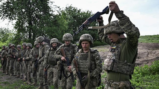 Украинские военные