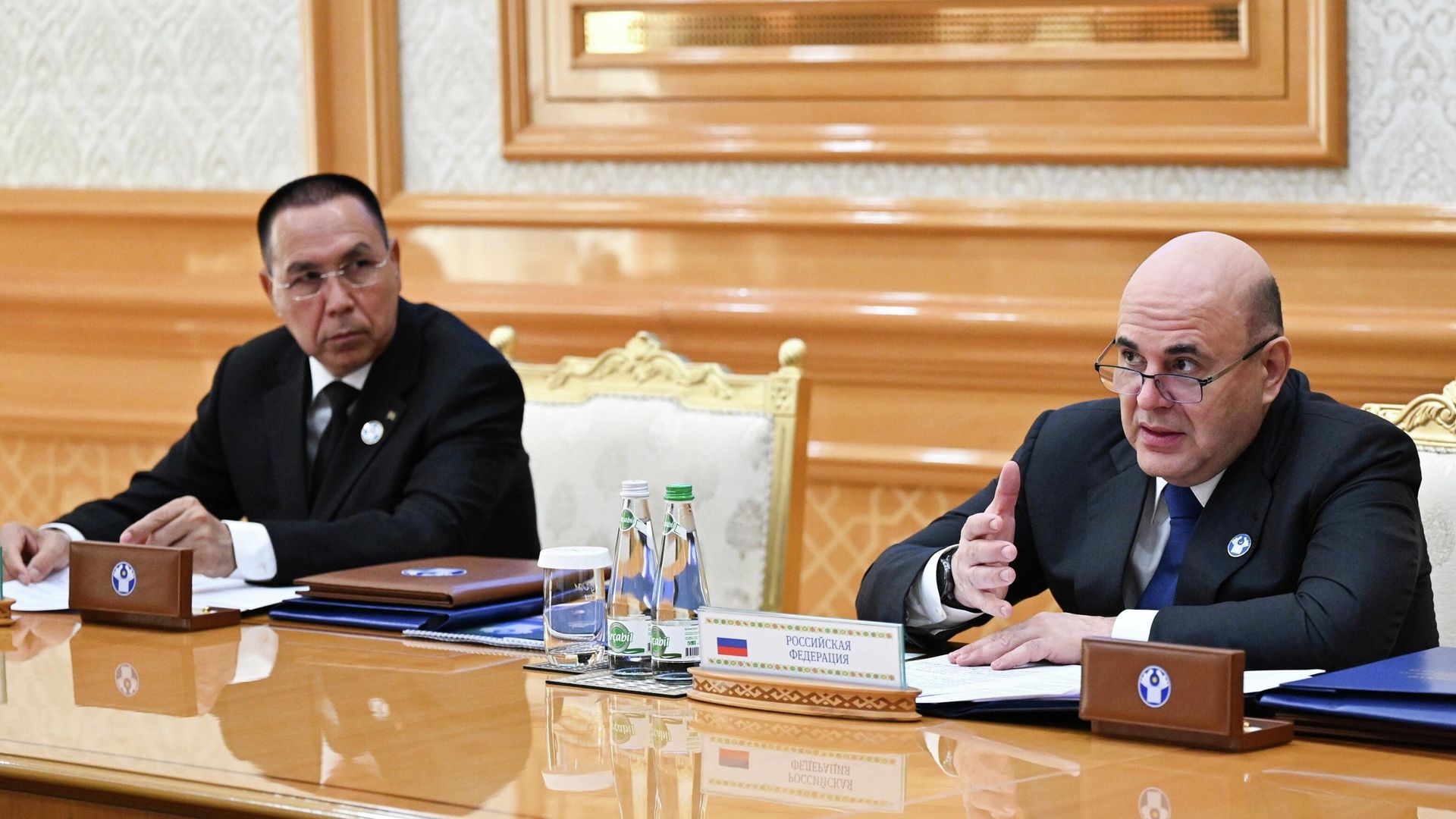 Председатель правительства РФ Михаил Мишустин на заседании Совета глав правительств Содружества Независимых Государств в узком составе в Ашхабаде. 22 мая 2026 Председатель правительства РФ Михаил Мишустин на заседании Совета глав правительств Содружества Независимых Государств в узком составе в Ашхабаде. 22 мая 2026 - РИА Новости, 1920, 22.05.2026