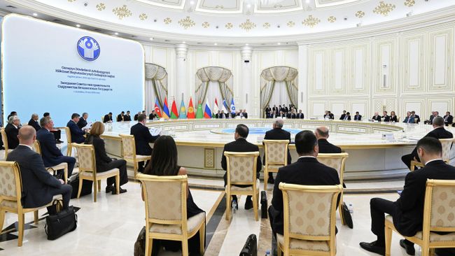 Заседание Совета глав правительств Содружества Независимых Государств в расширенном составе в Ашхабаде. 22 мая 2026