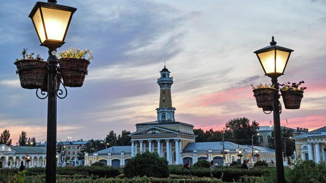 Пожарная каланча в Костроме