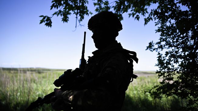 Российские военнослужащие в зоне СВО 
