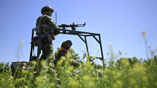 Российские военнослужащие в зоне СВО 