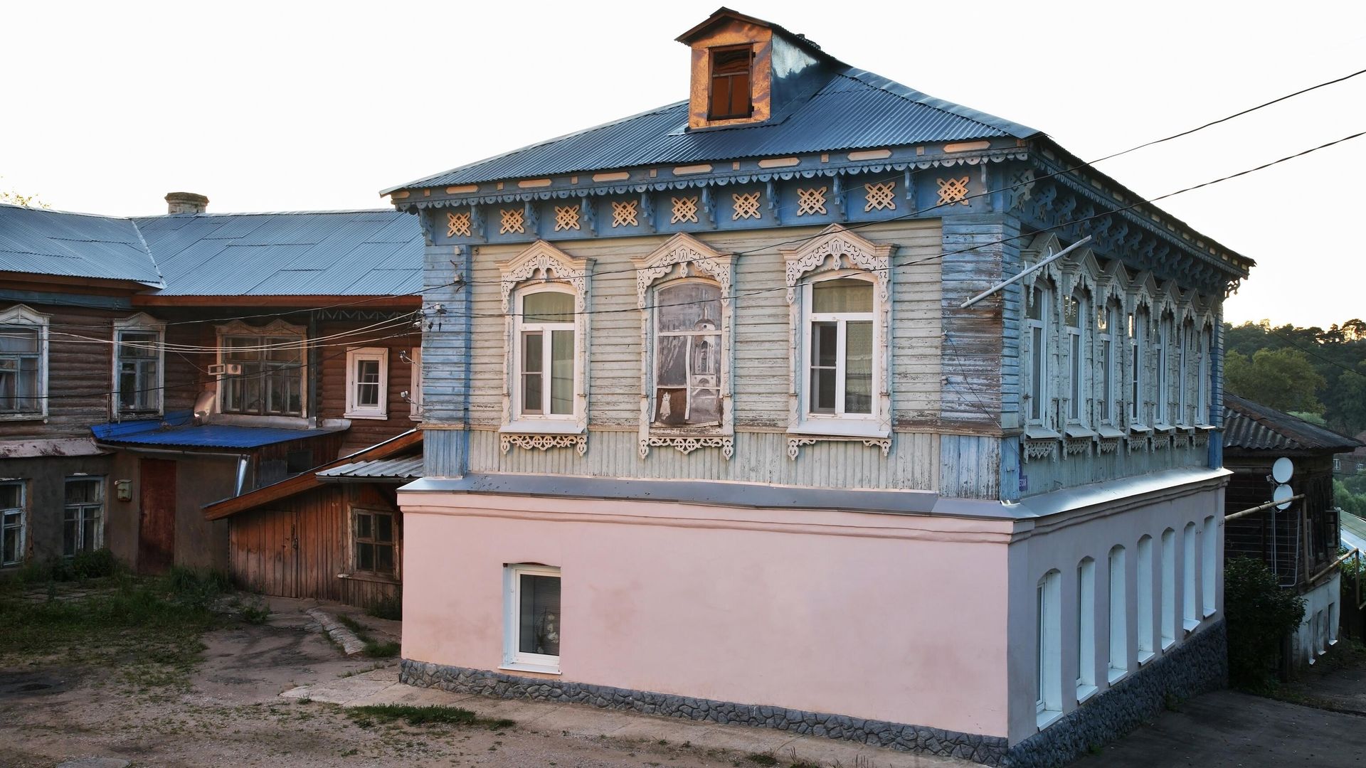 Дома в Боровске Дома в Боровске - РИА Новости, 1920, 21.09.2022