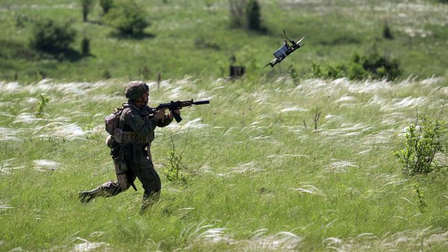 Российский военнослужащий