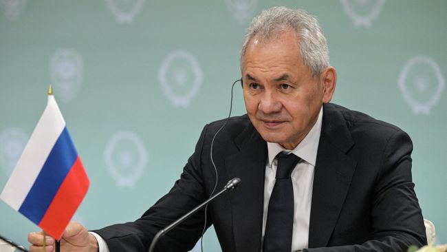 Секретарь Совета безопасности РФ Сергей Шойгу