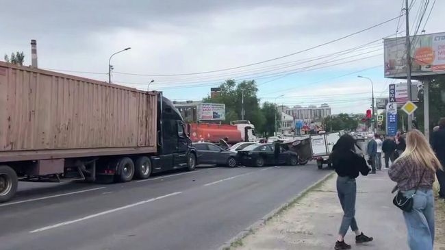 Массовое ДТП в Волгограде