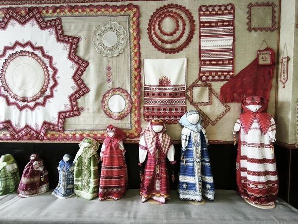 Музей Михайловского кружева. Экспонаты