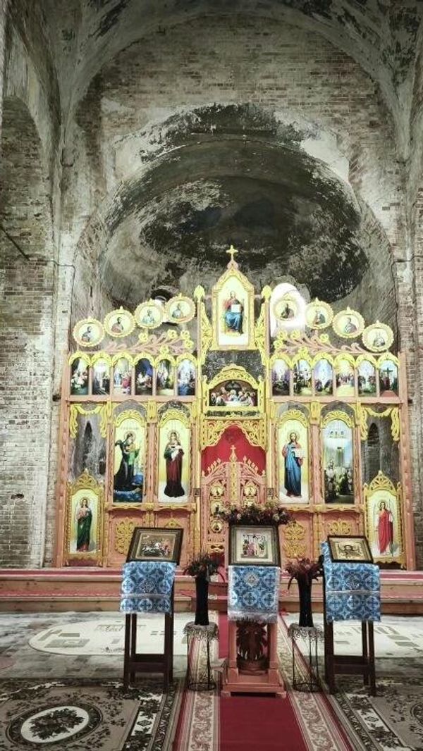 Введенская церковь в селе Пёт в Рязанской области местные жители пытаются восстановить несколько лет