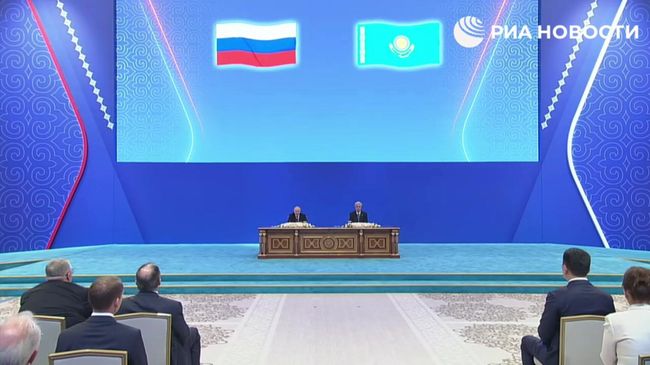Путин об участии России в создании отрасли мирного атома в Казахстане