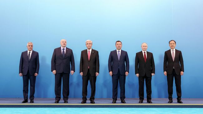 Заседание Высшего Евразийского экономического совета в Астане