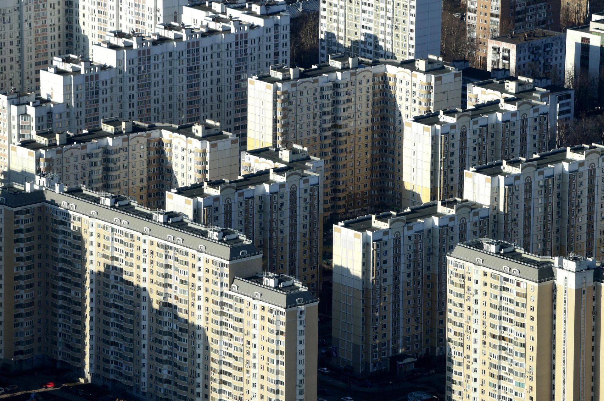 Вид на дома жилого комплекса в Москве Вид на дома жилого комплекса в Москве - РИА Новости, 1920, 29.05.2026