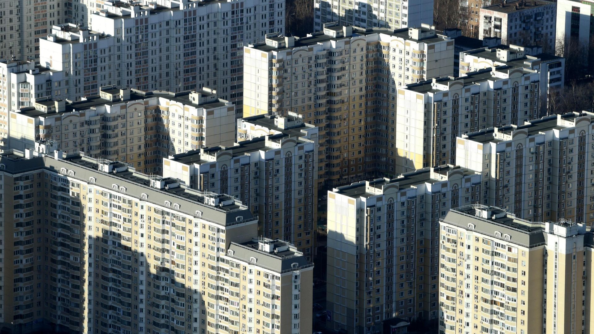 Вид на дома жилого комплекса в Москве Вид на дома жилого комплекса в Москве - РИА Новости, 1920, 24.09.2026