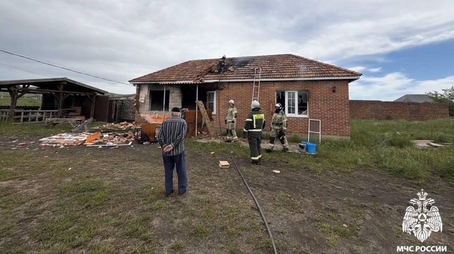 Взрыв газа в частном доме в селе в Сунженском районе Ингушетии