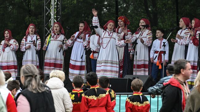 Фестиваль народных традиций Былина на Куликовом поле в Тульской области