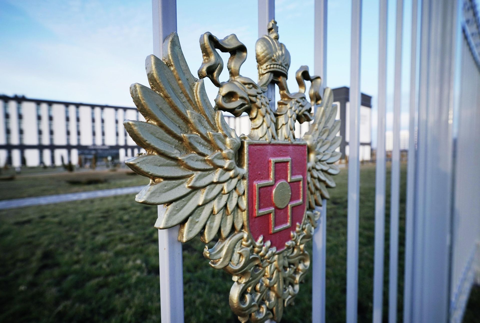 Герб Федерального медико-биологического агентства Герб Федерального медико-биологического агентства - РИА Новости, 1920, 01.06.2026