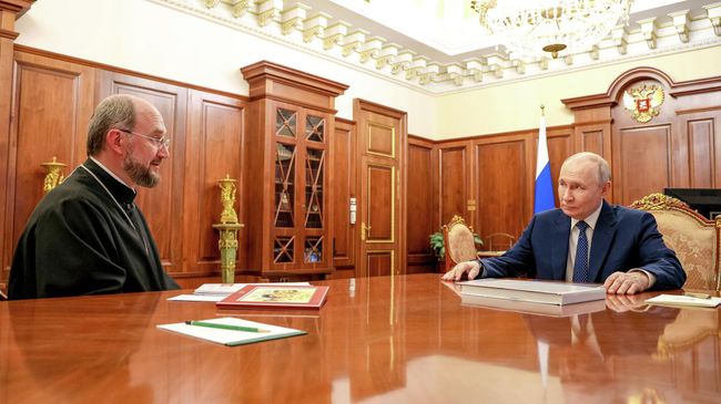 Встреча Путина с главой фонда Круг добра