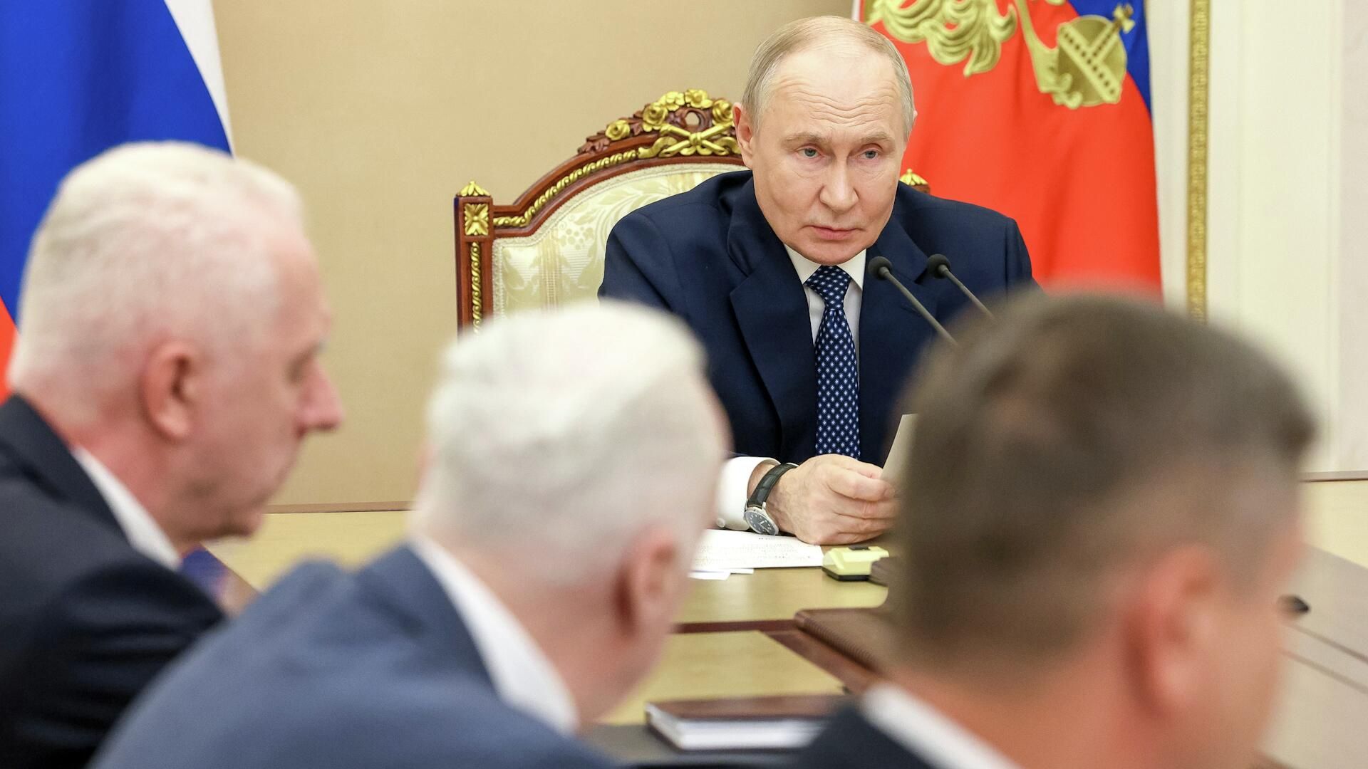 Это их выбор – Путин о решении Киева придать новое качество конфликту Это их выбор – Путин о решении Киева придать новое качество конфликту - РИА Новости, 1920, 01.06.2026