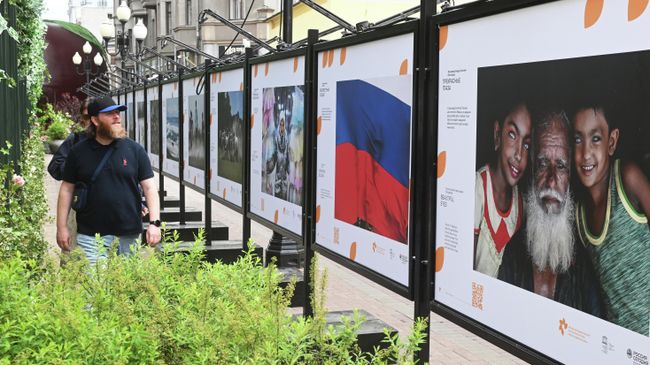 Фотовыставка победителей Международного конкурса фотожурналистики имени Андрея Стенина в Москве