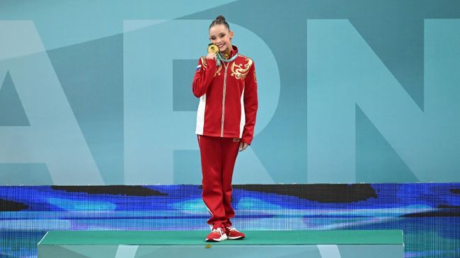 Российская гимнастка София Ильтерякова