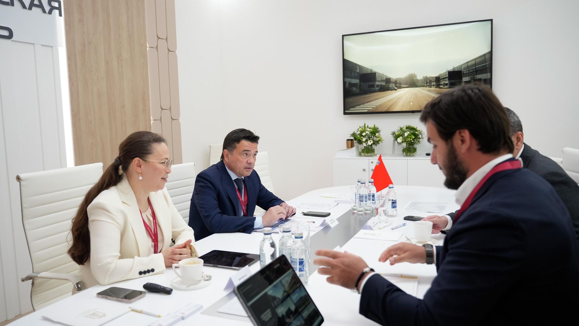 Губернатор Московской области Андрей Воробьев обсудил развитие Light Industrial в регионе Губернатор Московской области Андрей Воробьев обсудил развитие Light Industrial в регионе - РИА Новости, 1920, 04.06.2026