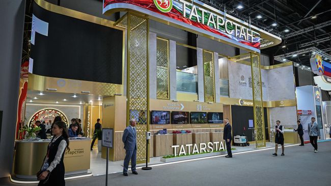 Стенд Республики Татарстан на ПМЭФ- 2026