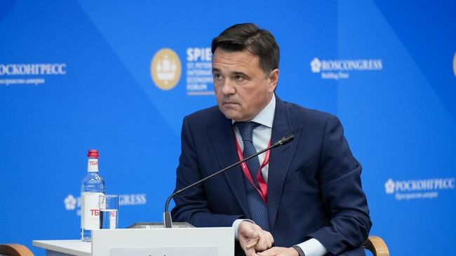 Губернатор Московской области Андрей Воробьев на ПМЭФ- 2026