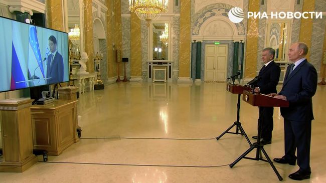 Путин и Мирзиеев дали старт строительству первой интегрированной АЭС в Узбекистане