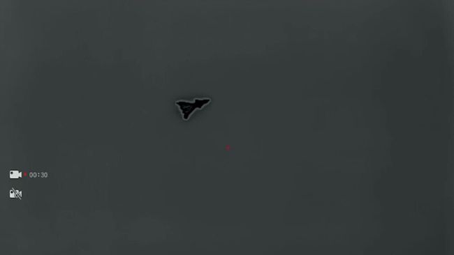 Неизвестный летательный аппарат, похожий на истребитель F-47, снятый возле секретной базы ВВС США Зона 51