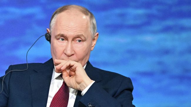 Президент РФ Владимир Путин на пленарном заседании XXIX Петербургского международного экономического форума