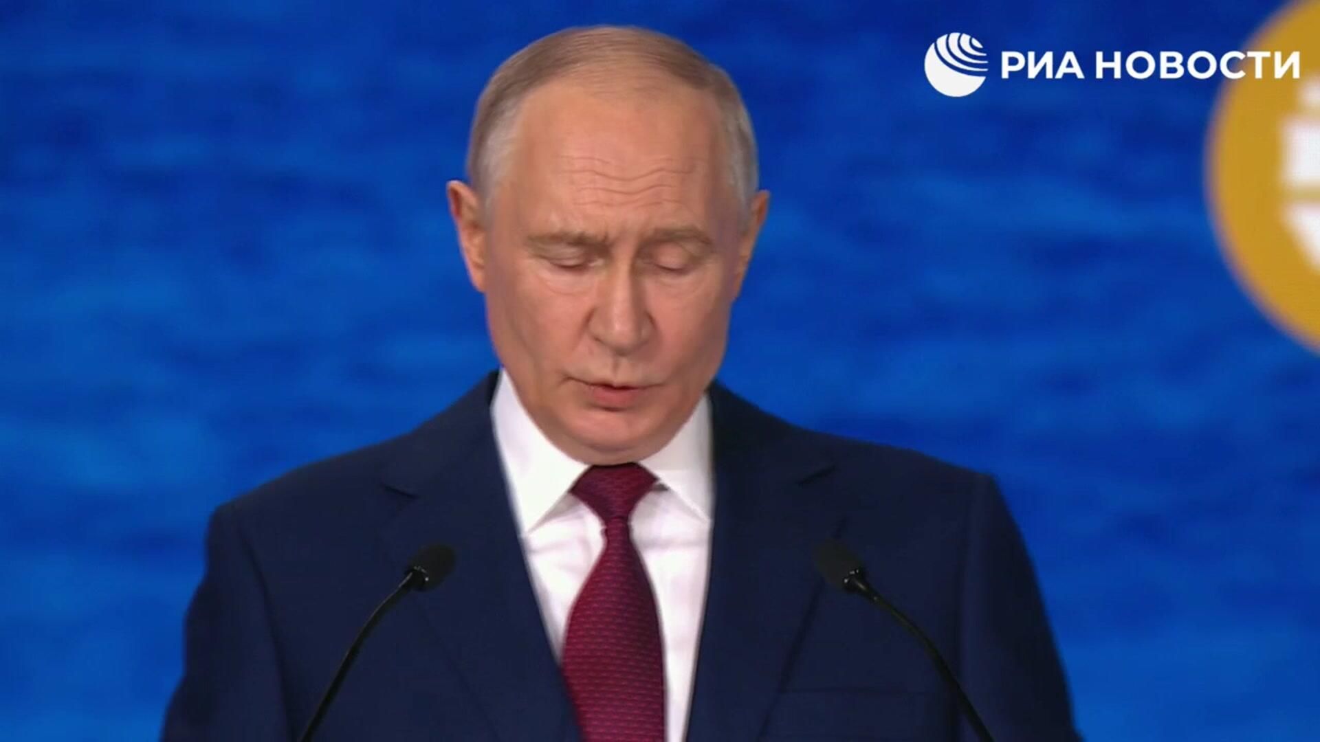 Путин: Россия является мировым лидером в атомной энергетике Путин: Россия является мировым лидером в атомной энергетике - РИА Новости, 1920, 05.06.2026