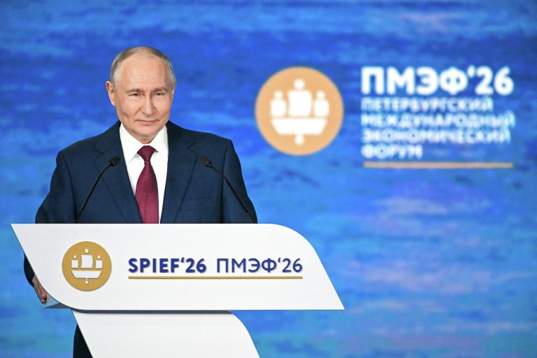 Президент РФ Владимир Путин на пленарном заседании XXIX Петербургского международного экономического форума