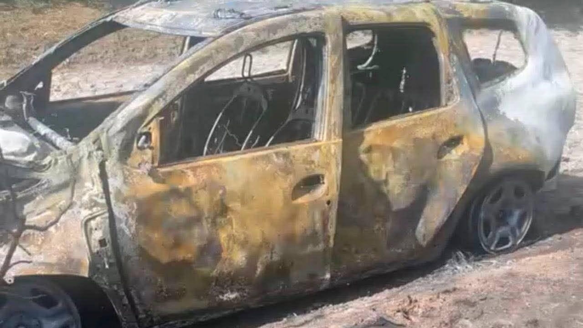 Автомобиль Олега Тягнибока, попавший под удар БПЛА Автомобиль Олега Тягнибока, попавший под удар БПЛА - РИА Новости, 1920, 06.06.2026