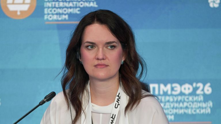 Екатерина Санченко на ПМЭФ-2026