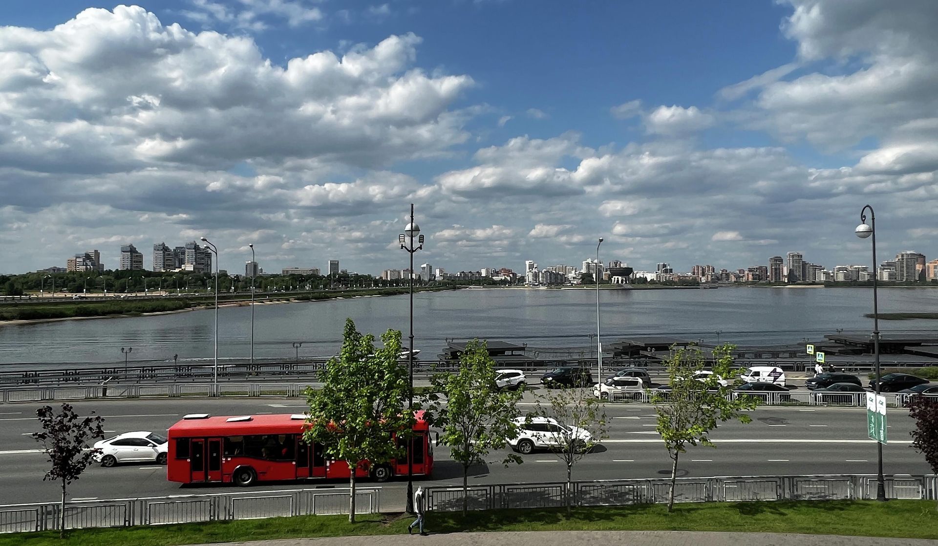Кремлевская набережная в Казани - РИА Новости, 1920, 07.06.2026