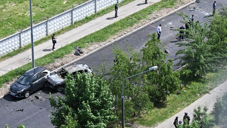 В подмосковной Балашихе при взрыве машины погиб водитель В подмосковной Балашихе при взрыве машины погиб водитель
