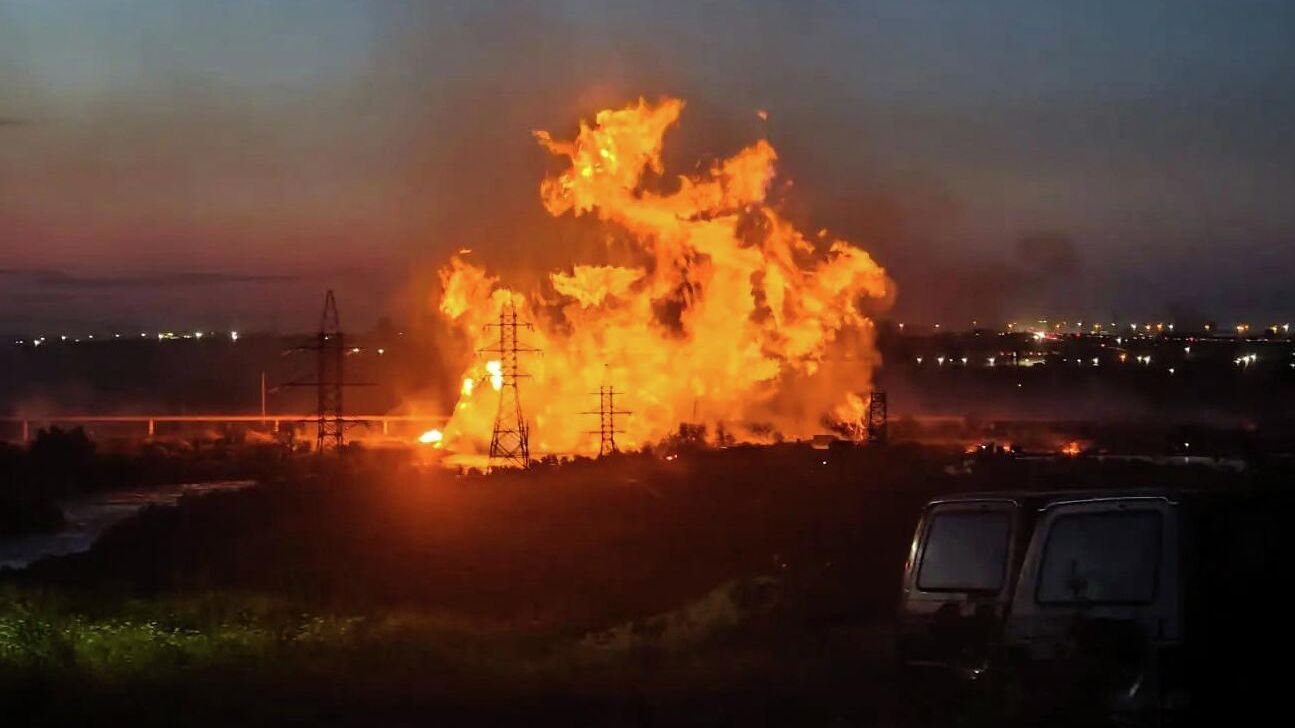 Пожар на магистральном газопроводе в Дагестане Пожар на магистральном газопроводе в Дагестане - РИА Новости, 1920, 09.06.2026