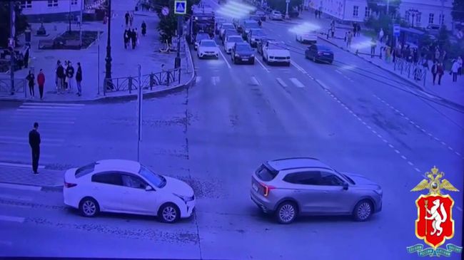 Авария с участием автобуса в Екатеринбурге