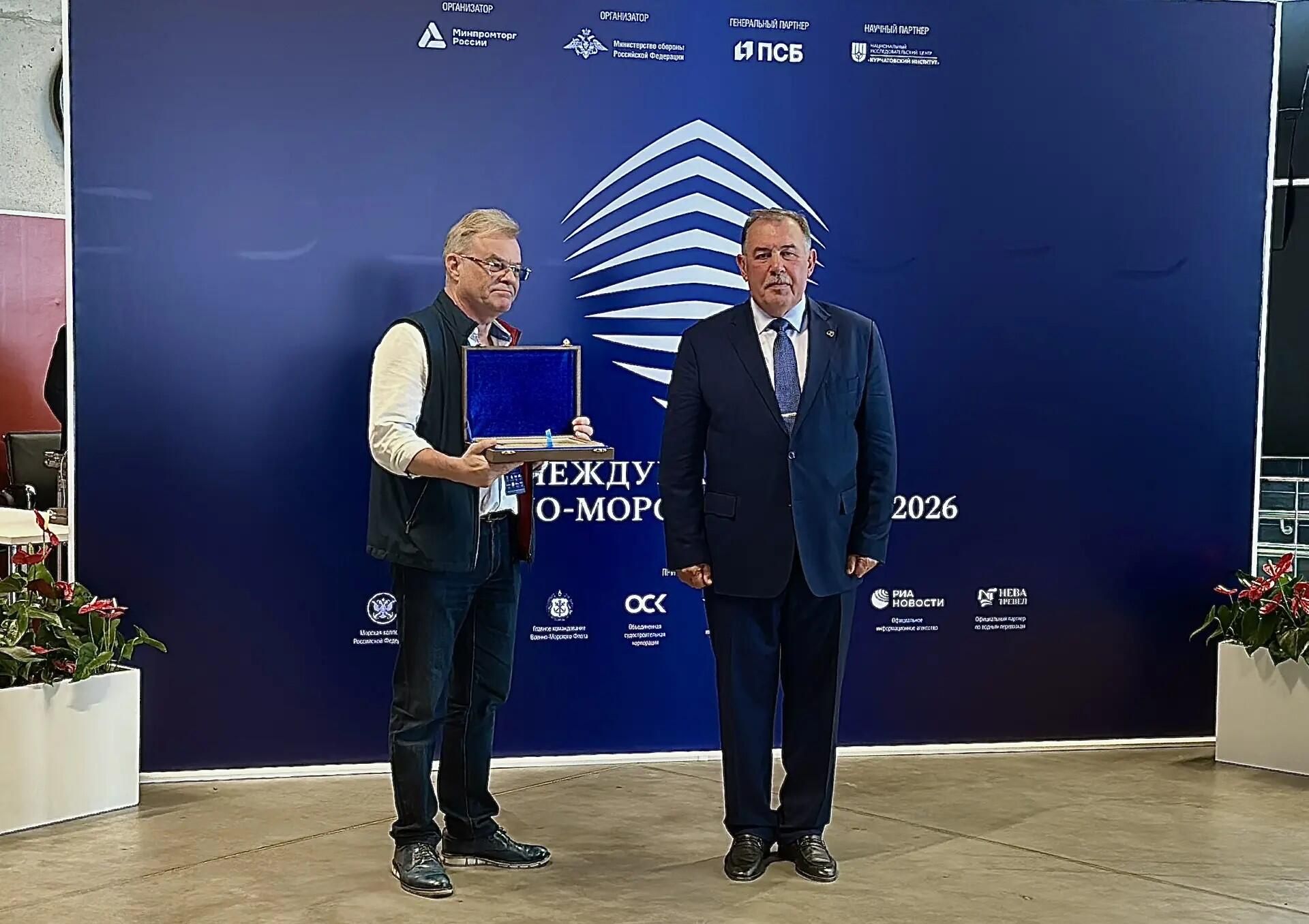 РИА Новости награждено почетной грамотой за работу на салоне МВМС ФЛОТ-2026 РИА Новости награждено почетной грамотой за работу на салоне МВМС ФЛОТ-2026 - РИА Новости, 1920, 11.06.2026