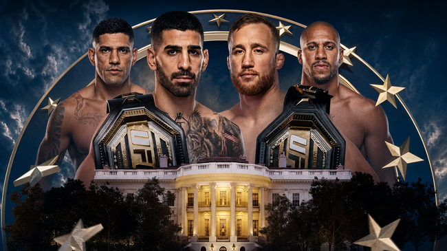 Постер турнира UFC в Белом доме