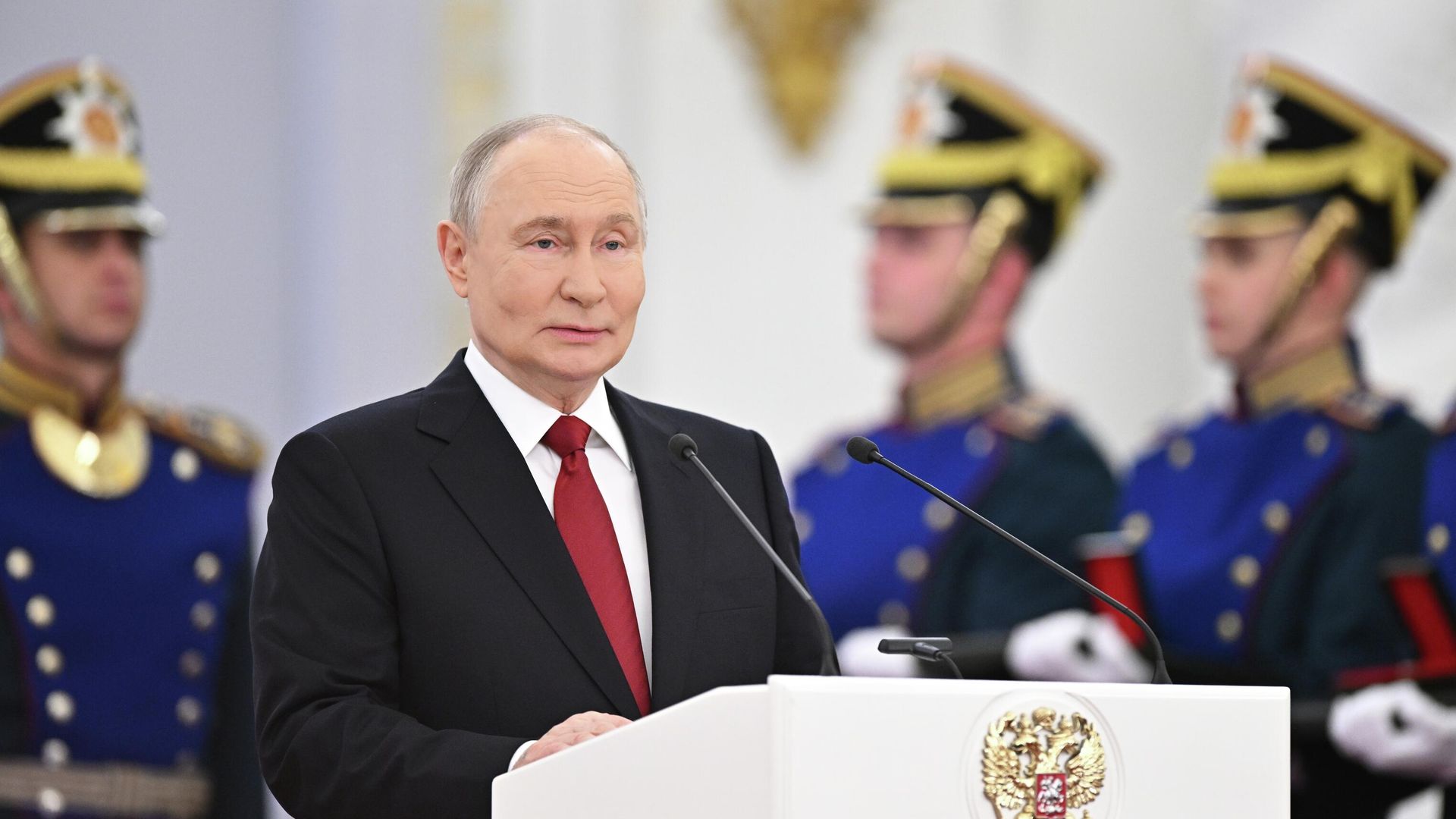 Президент России Владимир Путин выступает на церемонии вручения Государственных премий, а также вручения золотых медалей Героя Труда РФ Президент России Владимир Путин выступает на церемонии вручения Государственных премий, а также вручения золотых медалей Героя Труда РФ - РИА Новости, 1920, 12.06.2026