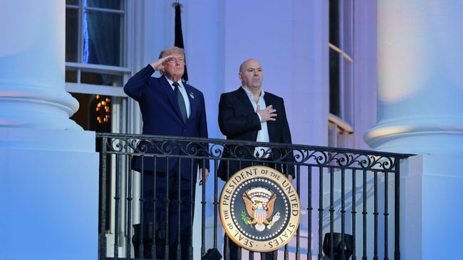 Дональд Трамп и Дэйна Уайт