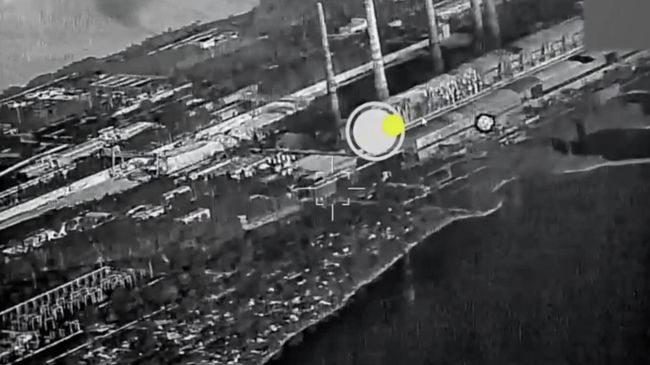 Удар по Криворожской ТЭС в Днепропетровской области