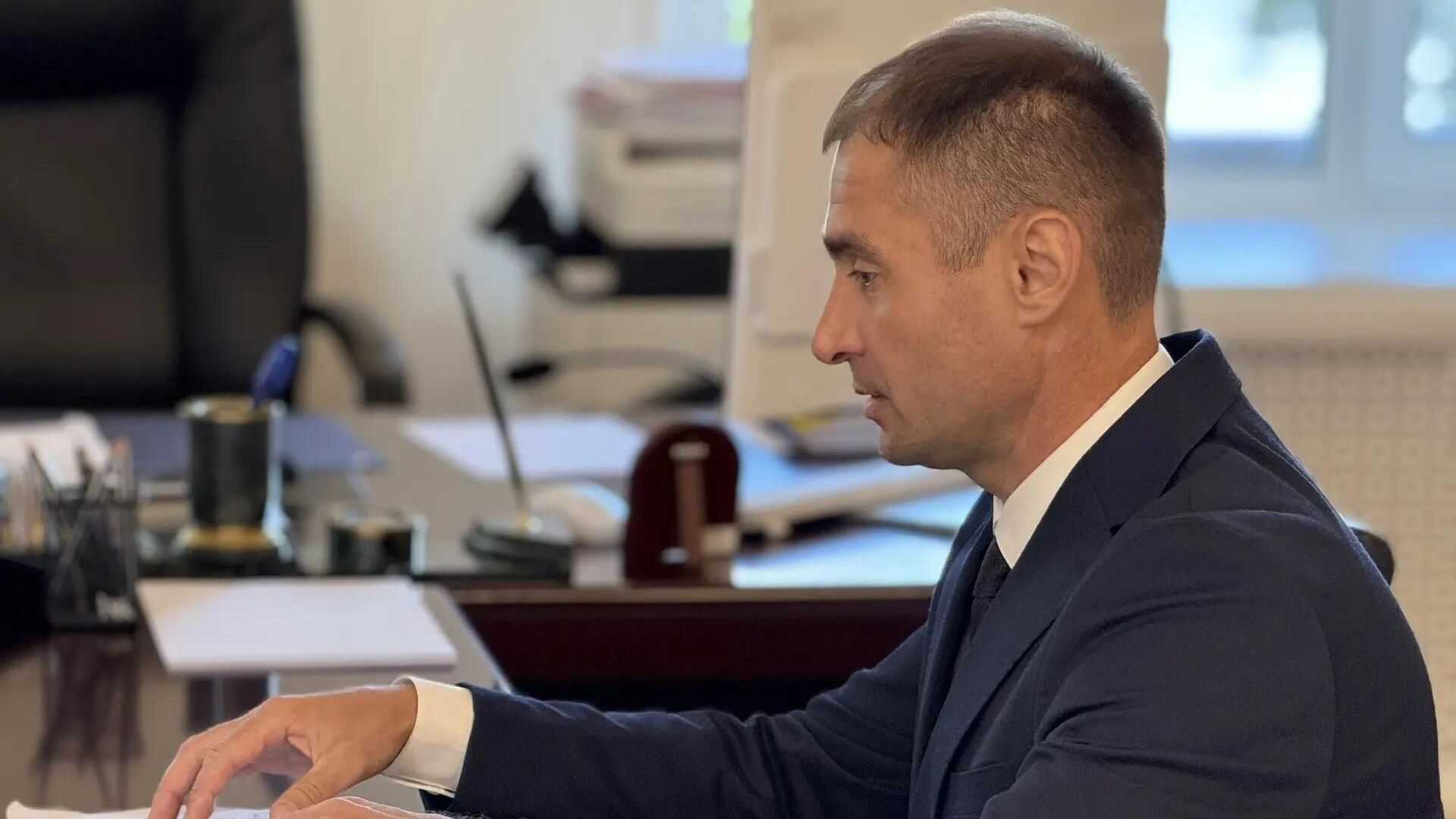 Участник специальной военной операции и программы Время героев Александр Попенко Участник специальной военной операции и программы Время героев Александр Попенко - РИА Новости, 1920, 15.06.2026