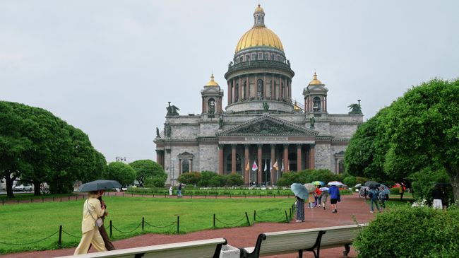 Дождливая погода в Санкт-Петербурге Дождливая погода в Санкт-Петербурге