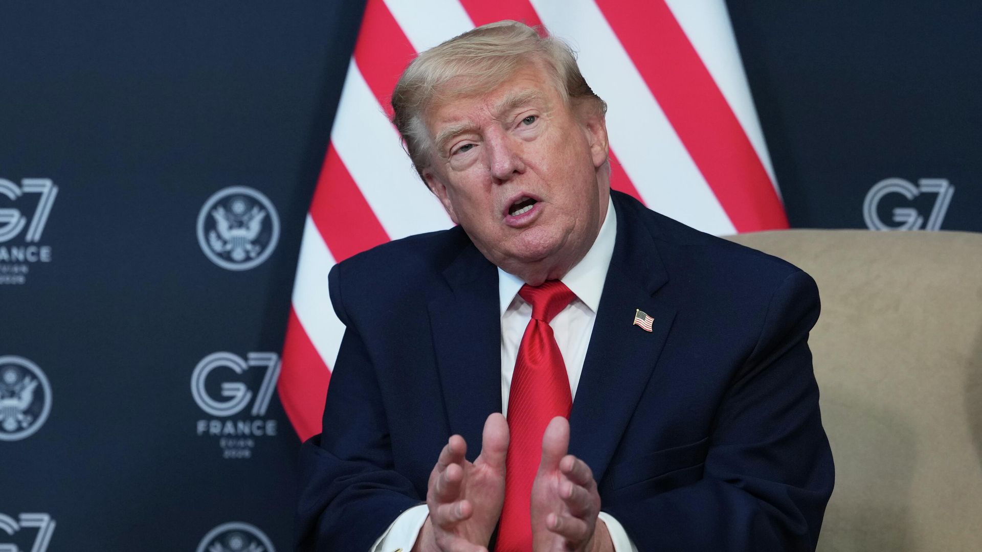 Президент США Дональд Трамп Президент США Дональд Трамп - РИА Новости, 1920, 17.06.2026