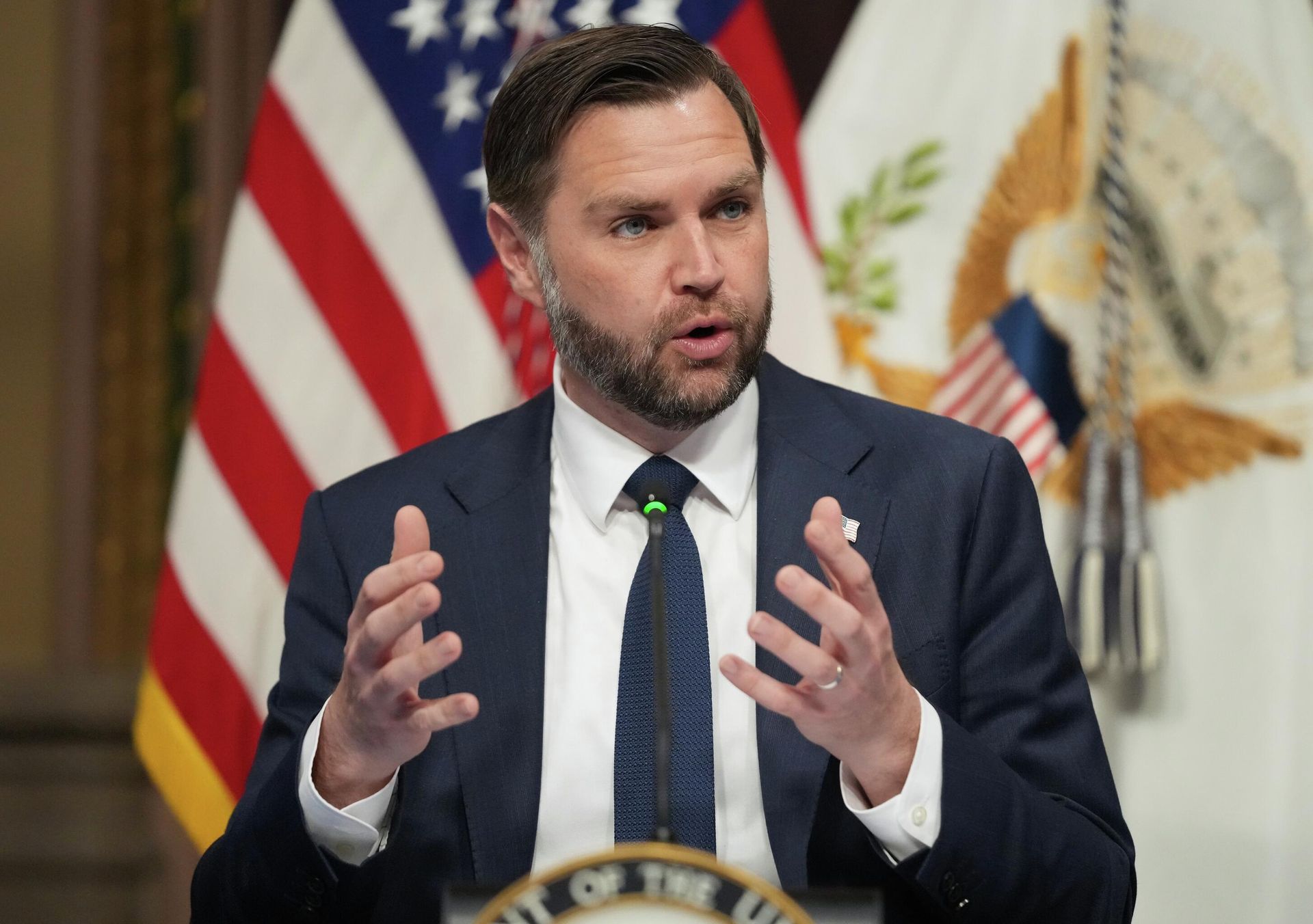 Вице-президент США Джей Ди Вэнс Вице-президент США Джей Ди Вэнс - РИА Новости, 1920, 18.06.2026