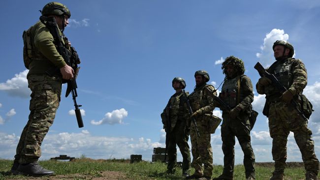 Российские военнослужащие