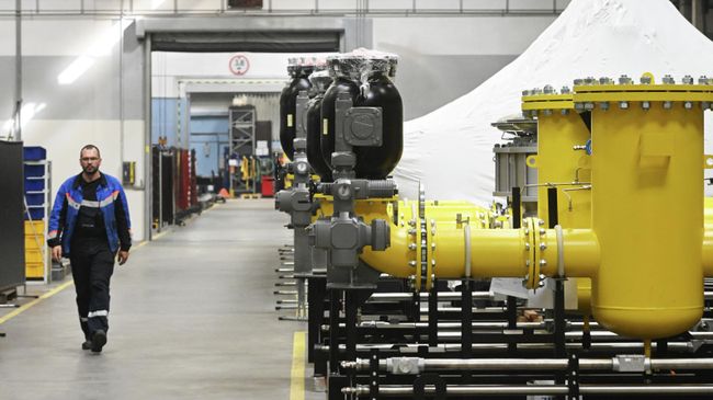 Цех по производству газорегуляторных пунктов на предприятии АО Мосгаз.
